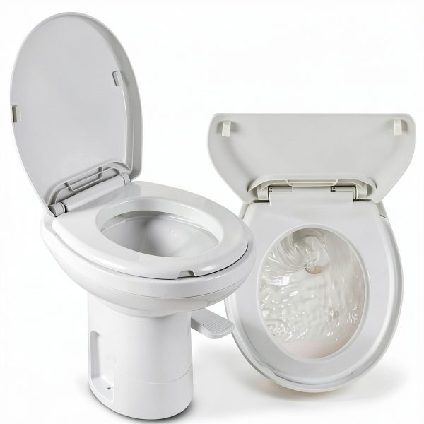 Shineforu RV Toilet White Rv-1001-1