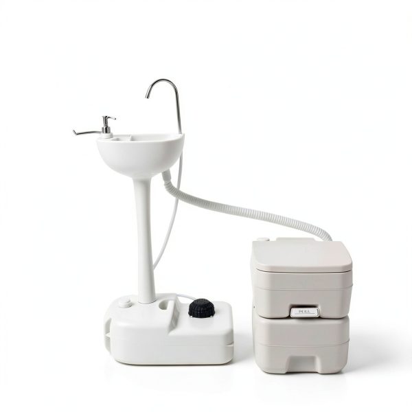 Outvita Portable RV Toilet and Sink Combo-4