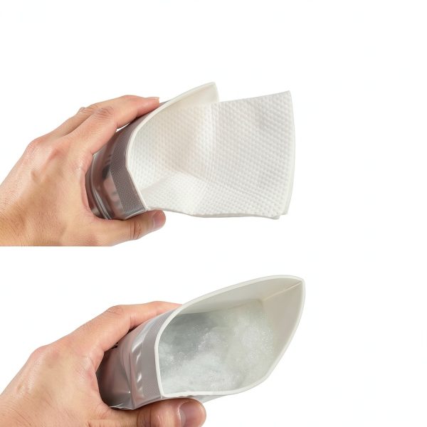Disposable Travel Toilet Bag Amacam PEX Gray-3