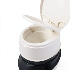 RecPro Portable RV Toilet White Plastic-0