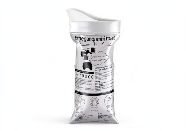 Disposable Travel Toilet Bag Amacam PEX Gray-2
