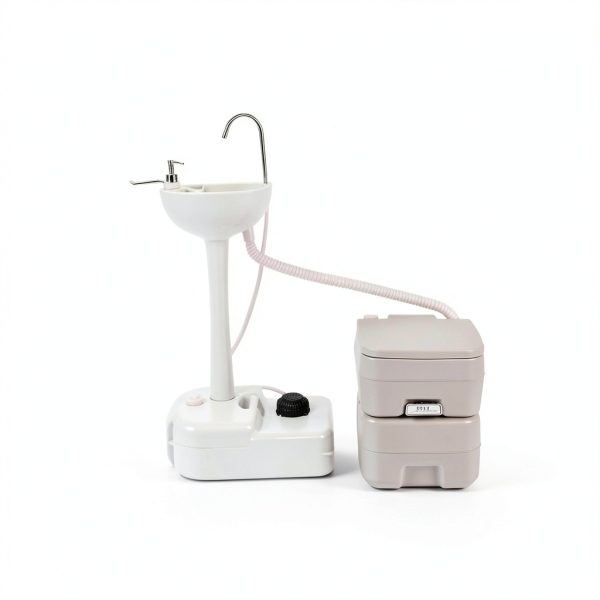 Outvita Portable RV Toilet and Sink Combo-3