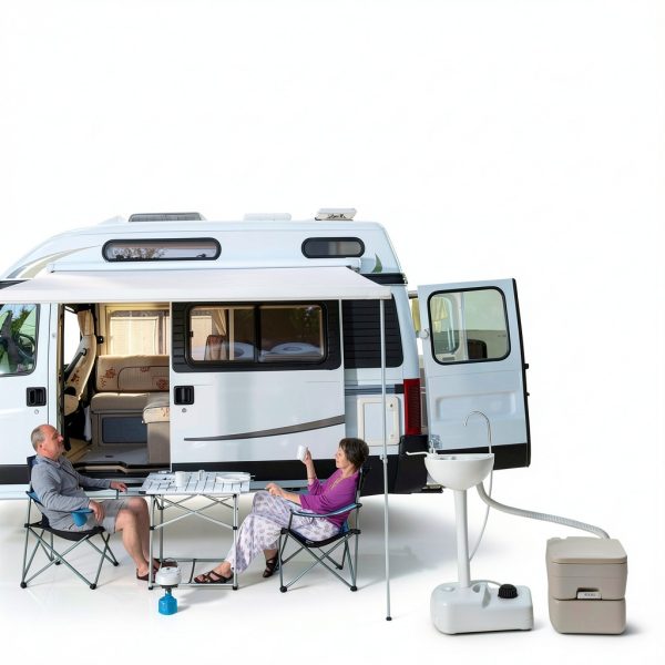 Outvita Portable RV Toilet and Sink Combo-6