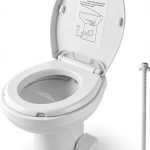 RV Toilet ZeHuoGe White Polyethylene Floor Mounted-0