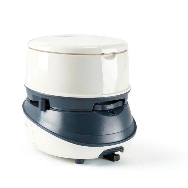 RecPro Portable RV Toilet White Plastic-3