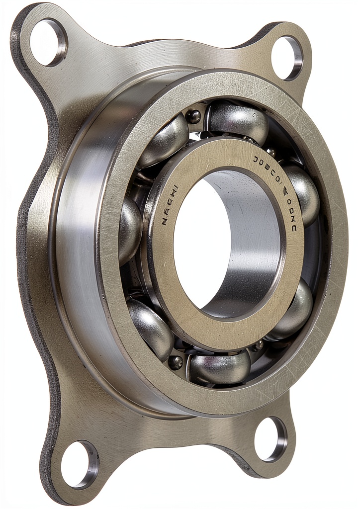 Subaru transfer case bearing being installed in a garage