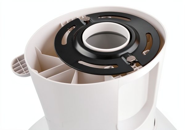 RV Toilet ZeHuoGe White Polyethylene Floor Mounted-4