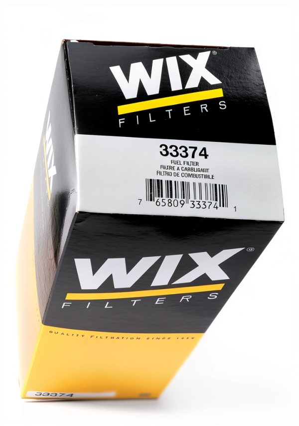 Wix Fuel Filter Performance Part Spin-On Left Model 33374-4