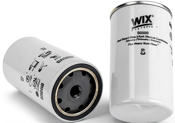 WIX 33588 Fuel Pump Filter Spin-On with Built-In Gasket for Trucks-0