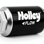 Holley 162-564 175 GPH HP Billet Fuel Filter Black Anodized-0