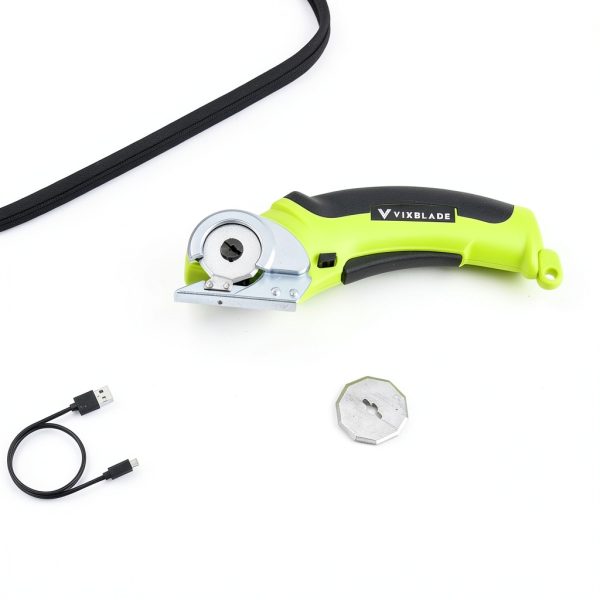 Electric Box Cutter by VixBlade - Cordless 4V Self-Sharpening Scissors-5