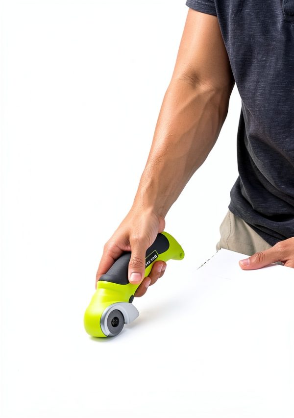 Electric Box Cutter by VixBlade - Cordless 4V Self-Sharpening Scissors-2