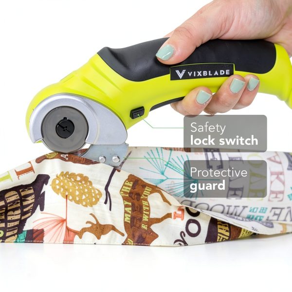 Electric Box Cutter by VixBlade - Cordless 4V Self-Sharpening Scissors-4
